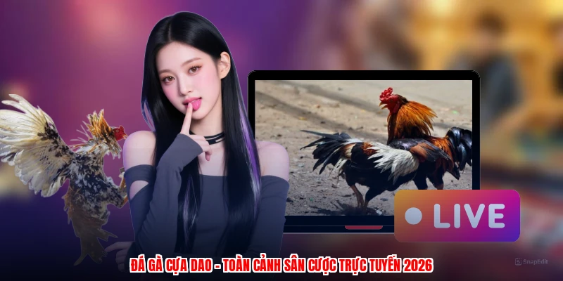 Đá Gà Cựa Dao - Toàn Cảnh Sân Cược Trực Tuyến 2026