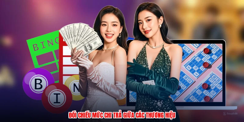 Đối chiếu mức chi trả giữa các thương hiệu