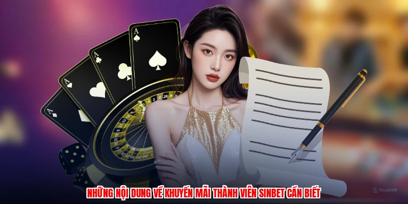 Những nội dung về khuyến mãi thành viên SINBET cần biết