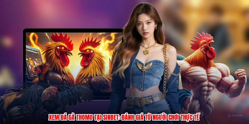 Xem Đá Gà Thomo Tại SINBET: Đánh Giá Từ Người Chơi Thực Tế